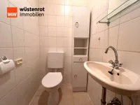 WC im Untergeschoss