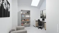 Visualisierung Arbeitszimmer