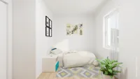 Visualisierung Einliegerwohnung Schlafen
