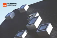 Haus 1 - Schwarzes Haus Ansicht Detail Dach