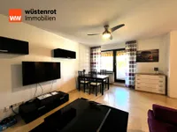 Wohnzimmer mit Essecke