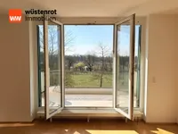 Wohnzimmer Zugang zur Terrasse