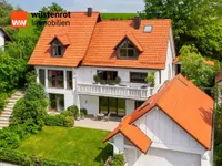 Hausansicht von oben