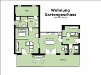 Planvariante Grundriss Gartengeschoss