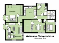 Planvariante Grundriss Obergeschoss