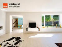 Wohnzimmer mit Blick zur Essdiele