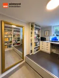 Arbeitszimmer im Kellergeschoss
