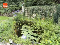 Garten mit Fischteich