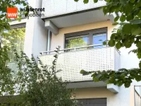 Blick auf das Appartement von der Gartenseite