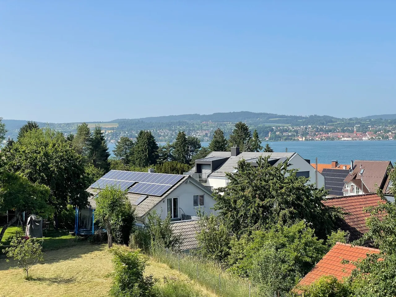 Ausblick vom Balkon