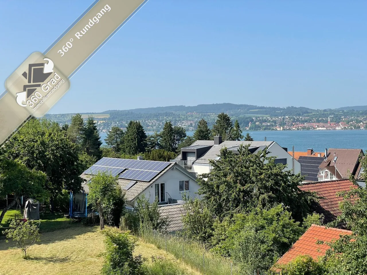 Ausblick vom Balkon