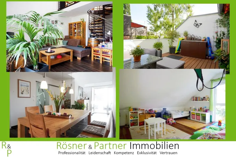 *Charmante Galeriewohnung mit Dachterrasse in kleiner Wohneinheit*