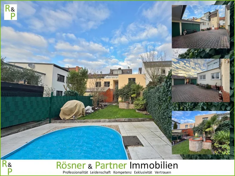 *Geplegtes Einfamilienhaus mit Potenzial – großer Innenhof mit Nebengebäuden – Garten*