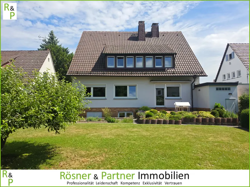 Freistehendes 1&ndash;2 Familienhaus in urbaner Wohnlage von Frankfurt-R&ouml;delheim!