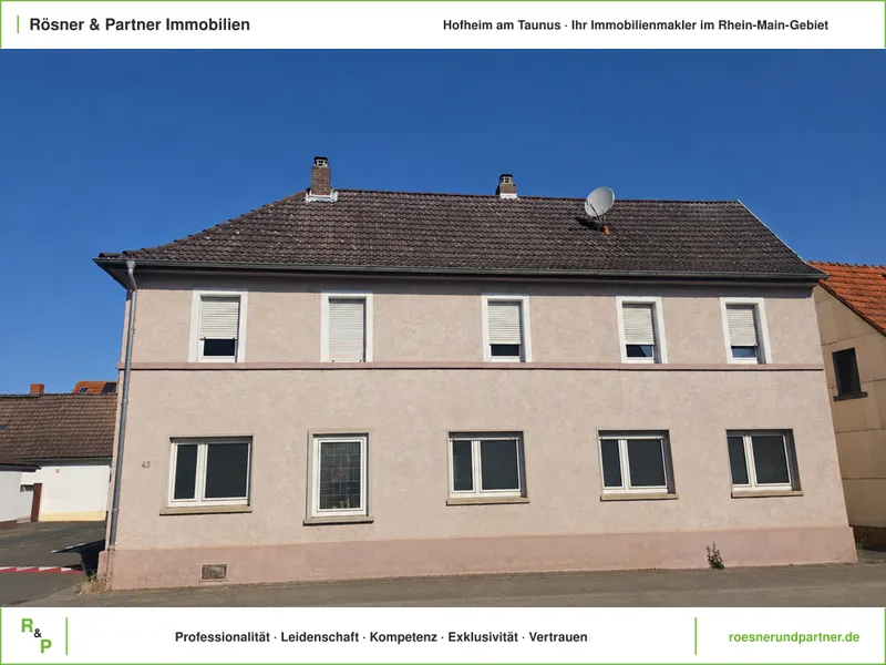 Gro&szlig;z&uuml;giges 1-2 Familienhaus in zentraler Lage von Mainhausen!