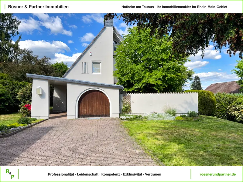 *Charmantes Einfamilienhaus f&uuml;r Genie&szlig;er* Taunus-Domizil in Spitzenlage!