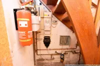 Hausanschlüsse im Kellergeschoss