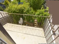 Sonniger Balkon