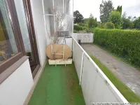 Balkon in südwestlicher Ausrichtung