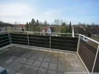 Sonnige Dachterrasse