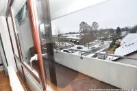 Blick auf den Balkon