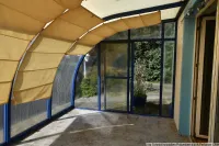 Wintergarten mit Beschattung