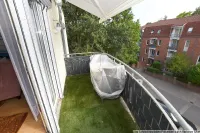 Entspannen auf dem Balkon