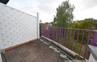 Balkon mit Blick ins Grüne