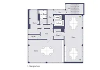 Grundrissplan 1.OG