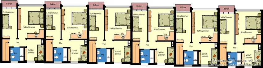 Grundriss Dachgeschoss komplett