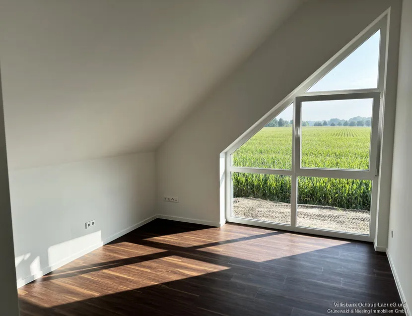 Perspektive Schlafzimmer (Musterhaus)