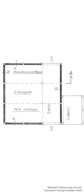 Grundriss Schoppen