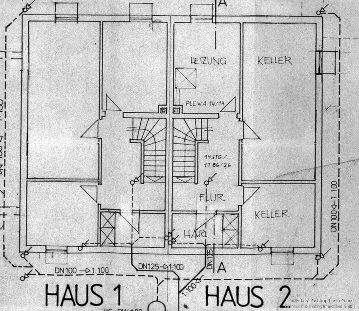 Grundriss Keller