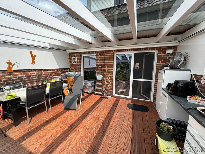 Überdachte Terrasse