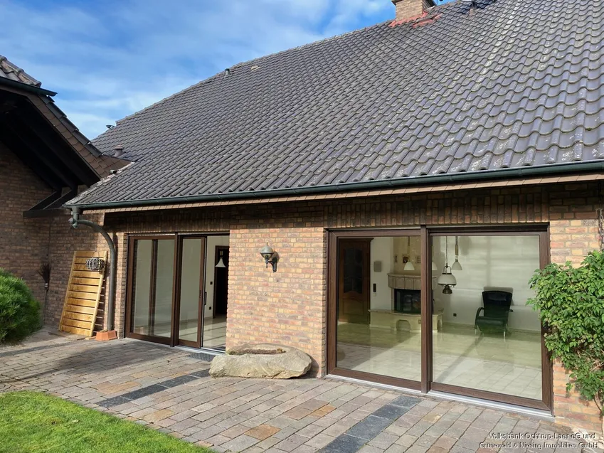 Blick aufs Wohzimmer 