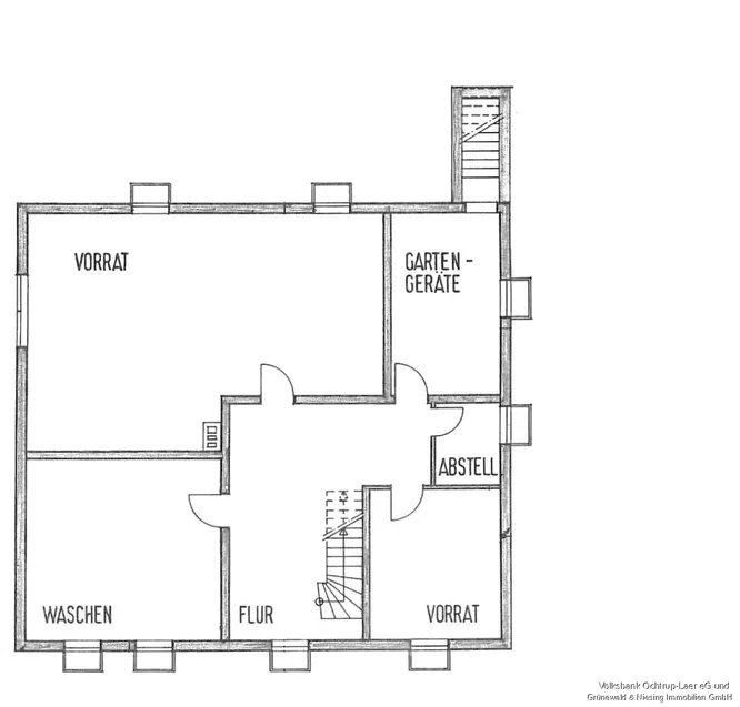 Grundriss Keller
