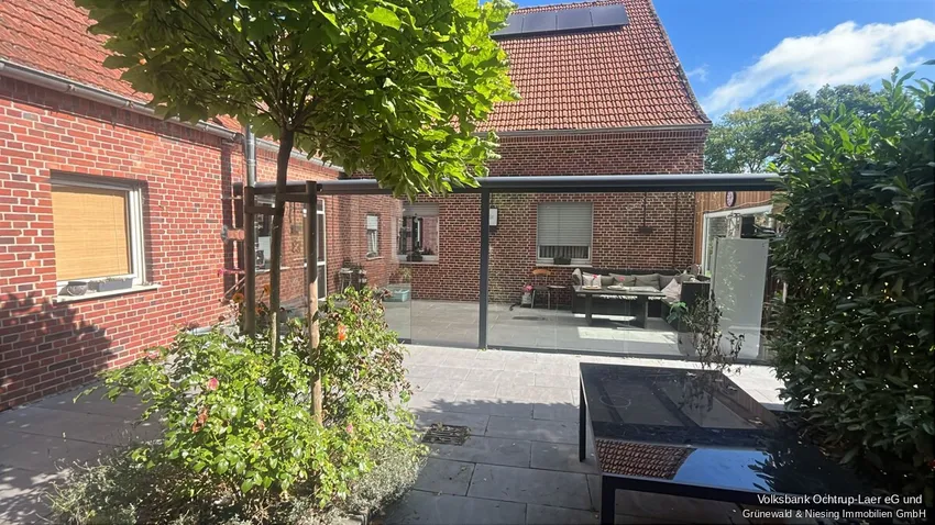 Überdachte Terrasse
