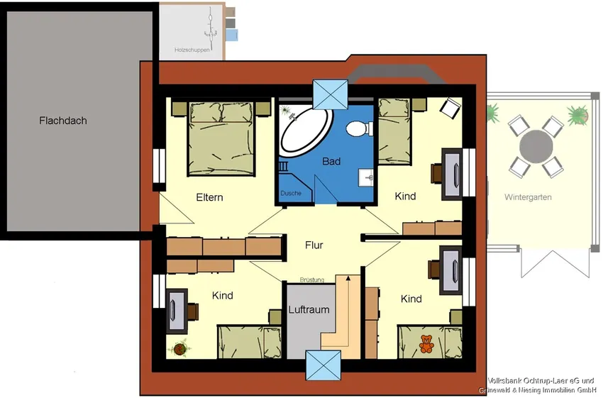 Grundriss Dachgeschoss