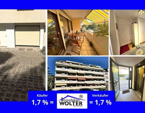 Worms gr. Balkon und GARAGE