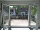 Balkon mit Echtglasbrüstung