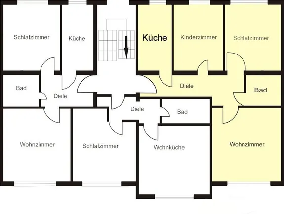 Grundrissskizze