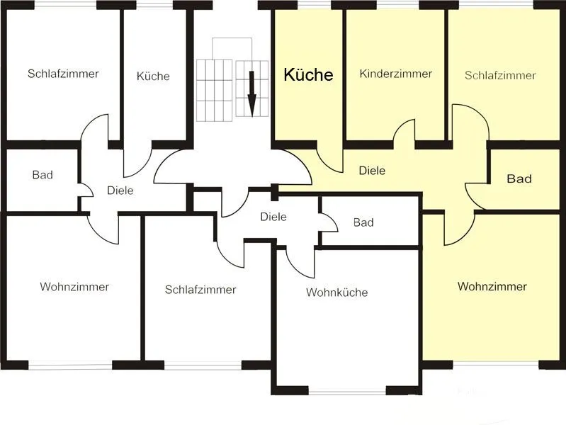 Grundrissskizze