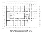 Grundrissskizze 2. OG