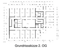 Grundrissskizze 2. OG