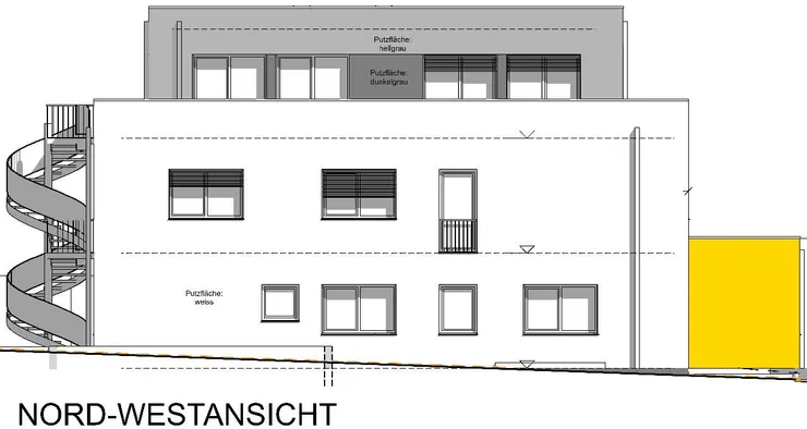 Beispiel Nord-Westansicht