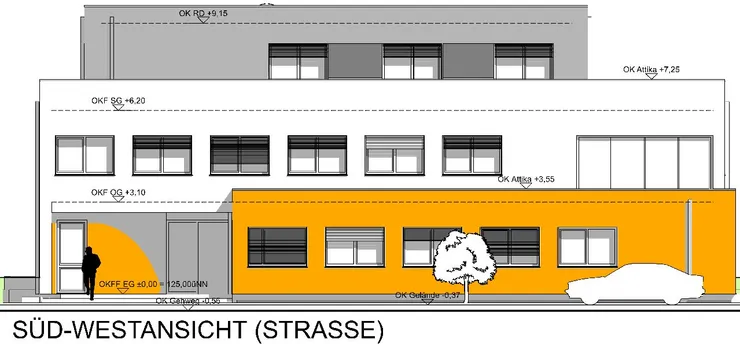 Beispiel Süd-Westansicht