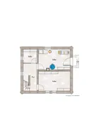 Grundriss KG Haus 1 KG