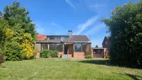 Hausansicht Garten