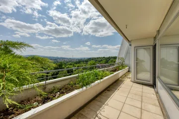 Balkon nach Süden