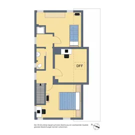 2D-Grundriss, DG